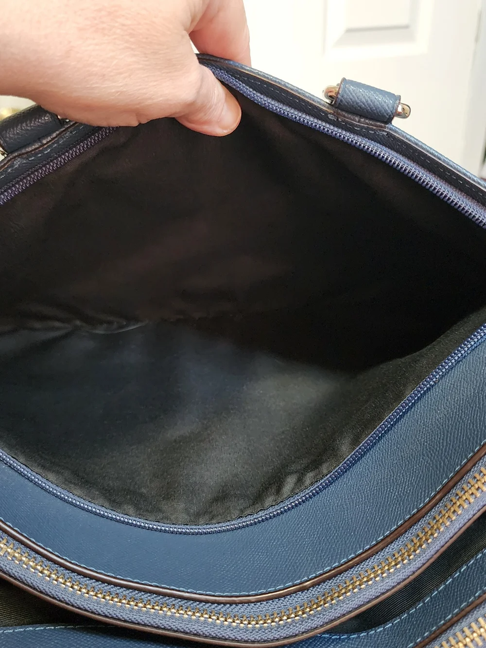 Coach Leather Metropolitan Briefcase with Detachable Strap
